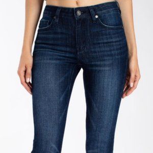 KanCan Mid Rise Dark Wash Denim Skinny Jean